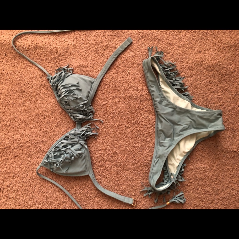 Victoria secret fringe bikini